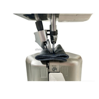 Nouvelle machine à coudre industrielle HUAMEI, point noué, à une aiguille, à bras, pour empeignes de chaussures, avec moteur pas à pas, haute efficacité, pour usage domestique