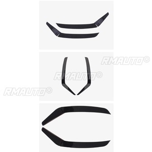 Diffuseur de pare-chocs avant noir brillant pour Ford Mustang Dark Horse S650 2024 - Pièce de modification et accessoires automobiles - Product Image 6