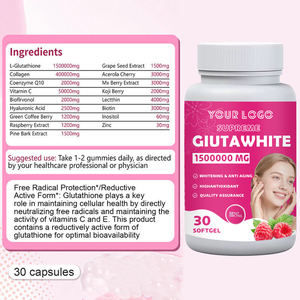 Permen Kunyah Glutathione Pemutih Kulit, Kaya Vitamin, 100% Organik, Bersertifikat <span class=keywords><strong>GMP</strong></span> ISO, Bebas Gula, Laris Manis - Product Image 2