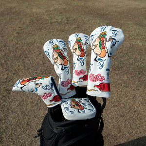 Housse de tête de club de golf personnalisée, logo personnalisé, housses de tête de driver et de woods de golf brodées, housses de tête de golf amusantes - Product Image 4