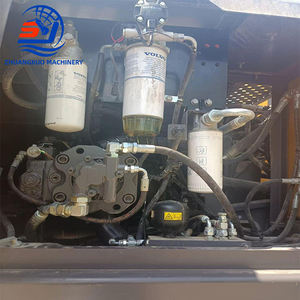 Excavatrice sur pneus Volvo d'occasion d'origine 15 tonnes Volvo EW145B Excavatrice moyenne d'occasion à bas prix à vendre - Product Image 6