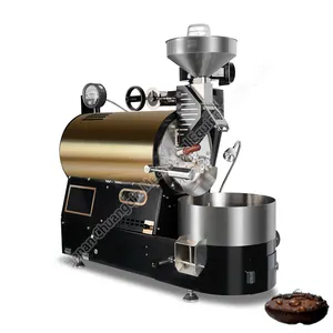 commercial roasted and ground packaging machine machine/coffee bean roasters hotel drum coffee roaster