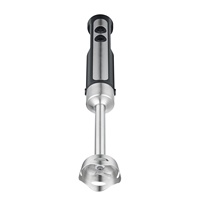 Mixeur Plongeant Multifonctionnel en Acier Inoxydable avec Mousseur à Lait / Verres / Hachoirs et Trancheurs à Viande