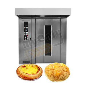 التجاري 12 16 32 36 64 الصواني الروتاري الفرن الحراري مخبز فرن دوار - Product Image 2
