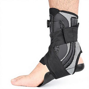 Verstellbare Knöchelbandage Stabilisator Fußstütze Atmungsaktive Kompressionsschiene für Sporterholung - Product Image 3