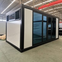 Maison conteneur pliable de type Z à prix avantageux, installation facile, extensible, avec structure en acier métallique