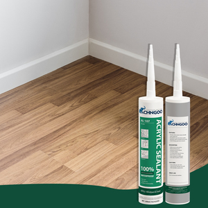 Scellant en silicone RTV <span class=keywords><strong>acrylique</strong></span> à base d'eau Chngoo AL-107 pour salle de bain, toilettes, adhésif <span class=keywords><strong>blanc</strong></span> excellent, haute performance, étanchéité des joints - Product Image 2