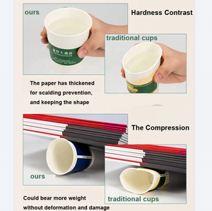 Vaso Desechable <span class=keywords><strong>de</strong></span> Papel Resistente al Agua Blanca <span class=keywords><strong>para</strong></span> Venta, Nuevo Diseño, Impresión Gráfica, Diseñador Gráfico, <span class=keywords><strong>Diferentes</strong></span> <span class=keywords><strong>Tipos</strong></span> <span class=keywords><strong>de</strong></span> Vasos - Product Image 4