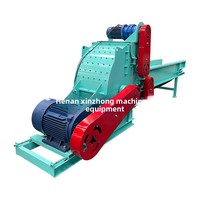 Broyeur de sciure de bois et de déchets secs/humides, moteur diesel-électrique, machine à poudre de bois ultra-fine, mobile