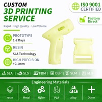 Service d'impression 3D OEM SLA SLS DLP haute précision, modèles en résine ABS PC couleur intégrale, services d'usinage de haute qualité, personnalisables