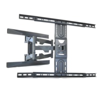 Support LCD en acier amovible de 45 à 75 pouces, meilleur prix, VESA 600x400 mm, noir, support TV plasma LED à mouvement complet pour écrans plats