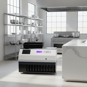 Compteur et Trieur <span class=keywords><strong>de</strong></span> <span class=keywords><strong>Pièces</strong></span> Euro Professionnel Robuste Manuel – Vitesse 600 <span class=keywords><strong>Pièces</strong></span>/Min, Détection <span class=keywords><strong>de</strong></span> Contrefaçon, Trémie 500 <span class=keywords><strong>Pièces</strong></span> 9+1 - Product Image 3