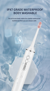 Shenzhen fabbrica OEM ODM punta a getto d'acqua elettrico spazzolino da denti ad ultrasuoni orale cura dentale Cordless acqua filo filo 2 in <span class=keywords><strong>1</strong></span> - Product Image 6