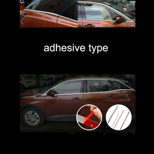 Lsrtw2017 In Acciaio Inox Finestra di Automobile Cromo Della Striscia Trim per <span class=keywords><strong>Peugeot</strong></span> 4008 Accessori Interni 2016 2017 2018 2019 <span class=keywords><strong>2020</strong></span> - Product Image 3