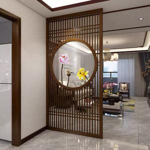 <span class=keywords><strong>Cloison</strong></span> de séparation en bois transparente pliable multifonctionnelle imperméable de style Art déco pour bureaux et salons intérieurs - Product Image 6