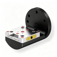 Base de serrage à point zéro L200 ZPP, adaptateur pour table rotative 4 axes, système de fixation rapide pour usinage CNC de précision
