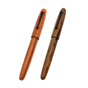 Stock Nouveau Stylo Plume en Bois <span class=keywords><strong>Collection</strong></span> d'Affaires pour Hommes Cadeau Commémoratif Capuchon en Spirale Emballage Lâche 0.7mm - Product Image 5