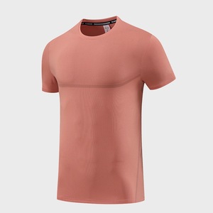 Vêtements de sport pour hommes 90% polyester 10% élasthanne T-shirts de course à pied et d'entraînement à séchage rapide <span class=keywords><strong>Sweat</strong></span>-shirts pour hommes - Product Image 2