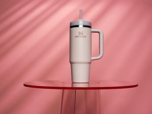 40oz Tumbler with <b>Flip</b> Lid & Silicone Straw. BPA-Free Stainless Steel 12H Cold Carry Loop for Portability. - Product Image 6