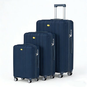 <span class=keywords><strong>Valigia</strong></span> OEM Popolare negli Stati Uniti con Design a Strisce Verticali, <span class=keywords><strong>Grande</strong></span> Capacità, Impermeabile, con Ruote Resistenti e Scorrevoli in Tutte le Direzioni - Product Image 1