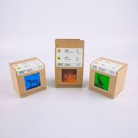 Emballage cadeau de luxe personnalisé de haute qualité, boîtes en papier kraft coloré ondulé, boîtes de rangement et d'expédition en papier pour café filtre