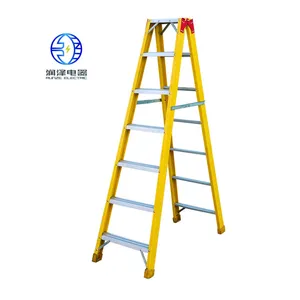 Fiberglass Step Ladder 7+1 A Type Ladder 7 Step Ladder Aluminium Home Use