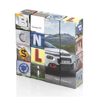 Cartes de voiture professionnelles pour enfants, jeu Super 3d, Puzzle, à faire soi-même