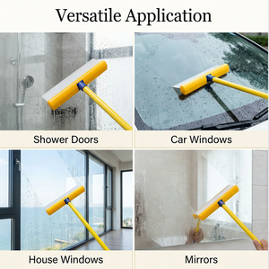 Limpiacristales de Silicona con Mango Telescópico Metálico Ecológico Greenwell, con Depósito de Agua y Logotipo Grabado, Visto en TV, para Automóviles - Product Image 6