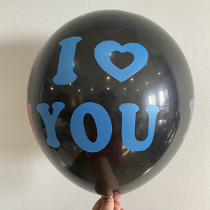 Palloncini in Lattice da 12 Pollici con Stampa Personalizzata 'Ti Amo' a Doppio Cuore - Product Image 5