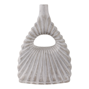 Vaso decorativo corto in ceramica per composizioni floreali, decorazione per la casa, soggiorno, camera da letto, ufficio - Product Image 1