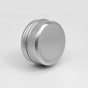 Can for Cosmetic Aluminum Round Cosmetic Containers Jars Sliver Screw Lid Tin <b>Box</b> - Product Image 6