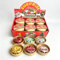 Jouet à presser en TPR en forme de renne de Noël, rempli de maltose et de paillettes, avec boîte vapeur, pour garçons et filles de 14 ans, cadeau de fête