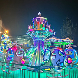 Thiết kế mới ngoài trời Kiddie đi xe sợi thủy tinh xoay nâng trẻ em Máy Trò Chơi Cưỡi - Product Image 5