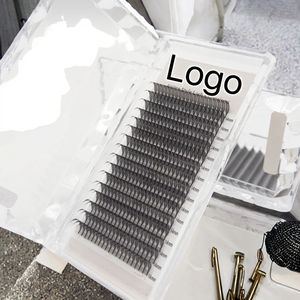 NQ LASHES Extensions russes en poils synthétiques PBT coréens, faits à la main, doux et naturels, effet mat cachemire, épaisseur 0.03/0.05mm, soins personnalisés - Product Image 3