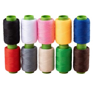 Nhà Máy Bán Hàng Trực Tiếp Cổ Phiếu May Chủ Đề Polyester Sợi Nhà Máy May Chủ Đề Nhiều Màu Sắc Đường May Cho Quần Áo - Product Image 4