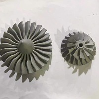 Servicio de Impresión 3D en Metal Personalizado, Acero Inoxidable, Aleación de Aluminio, SLM, Prototipo de Grado Industrial, Piezas de Bicicleta, Voluta, Turbina, Engranaje
