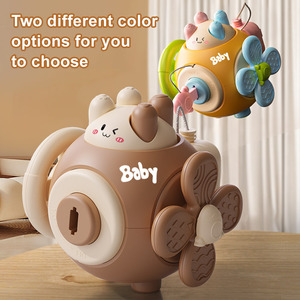 Baby Spielzeug Beschäftigungsball Handgreifball Pädagogischer Sensorik-Würfel Aktivitätswürfel Multifunktionales Beruhigungsspielzeug für die Früherziehung - Product Image 2