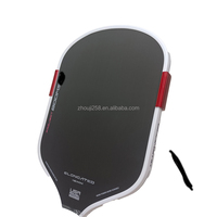 Raquette de pickleball Boomst 16 mm à surface de friction, innovante, équilibrée, contrôle de puissance, fibre de carbone, entraînement, livraison immédiate