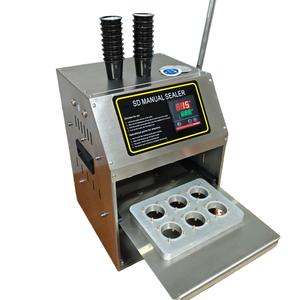 稳定热封手动6孔K杯封口机不锈钢和铝箔封口设备 - Product Image 2