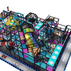 Parque de Atracciones de Lujo con Gran Gimnasio Interactivo, Castillo de Escalada de Gran Capacidad, Laberintos y Equipamiento para Parques Infantiles Interiores - Product Image 5