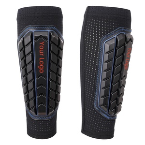 Bảo vệ ống chân tay áo chàng trai cô gái người lớn người đàn ông phụ nữ tùy chỉnh bóng đá bóng đá <span class=keywords><strong>Shin</strong></span> Pad bê nén tay áo với tổ ong đệm - Product Image 6