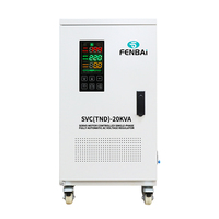 Régulateur de tension FENBAI haute capacité 20 kVA monophasé AVR 20 000 W pour appareils électroniques sensibles et usage en laboratoire