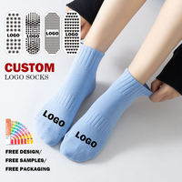 Chaussettes de Pilates et de Yoga en Gros OEM Antidérapantes Respirantes avec Soutien de la Voûte Plantaire Écologiques Ajustement Sécurisé de la Cheville avec Logo Personnalisé