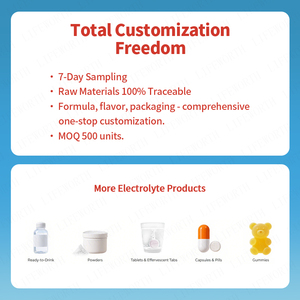 Lifeworth OEM Nho Dâu Hương Vị Thể Thao Trước Tập Luyện Hydrat Hóa Điện Năng Lượng Gel Uống Hỗn Hợp - Product Image 4