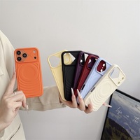 Coque de téléphone en TPU à texture ondulée pour iPhone 18 Pro Max, coque arrière souple et colorée pour iPhone 18 Pro 17 16 15 14 13