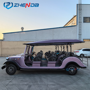 Autos Clásicos de Lujo Color Púrpura, Autos Utilitarios Nuevos de 11 Asientos, Auto Eléctrico Vintage Antiguo para Turismo en Venta - Product Image 2