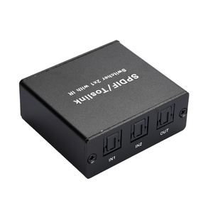Convertidor de Audio Coaxial <span class=keywords><strong>Toslink</strong></span> Digital a analógico con Cable óptico de fibra <span class=keywords><strong>AUX</strong></span> - Product Image 2