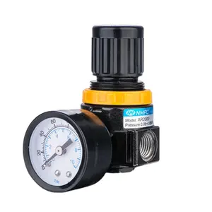 Pneumatic Pressure Regulator Valve AR Series Air Source Treatment Adjustable Air Pressure Regulator