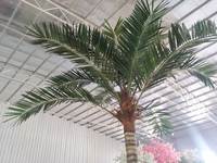 Plantes Ornementales de Haute Qualité Palmier Datte Artificiel Vert pour la Décoration de Jardin Extérieur