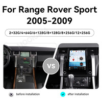 Autoradio Android pour Land Rover Range Rover Sport 2005 - 2009, écran vertical, enregistreur, lecteur multimédia, GPS, navigation